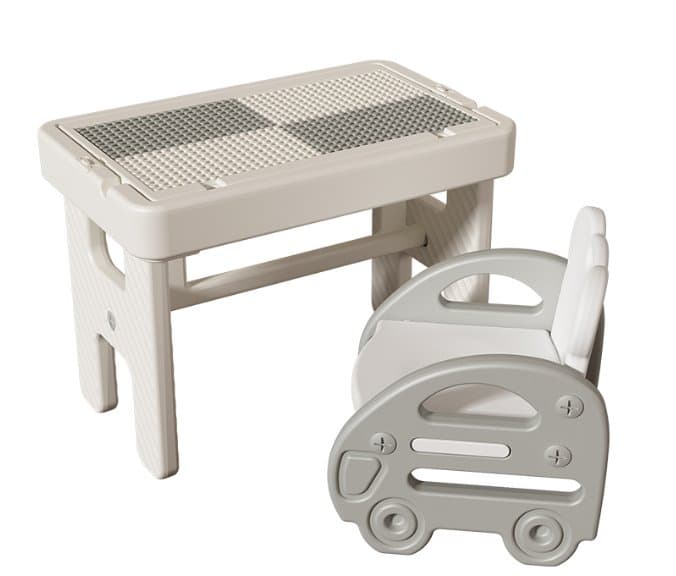 Kids table and chair set for preschool or daycare spaces